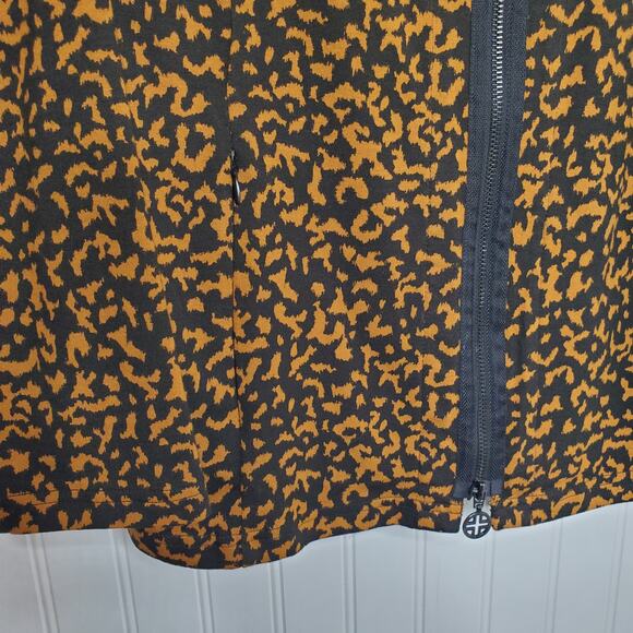 Linea Leisure by Louis Dell'Olio Composition Print Jacket Sz Small Full Pockets - Picture 4 of 10